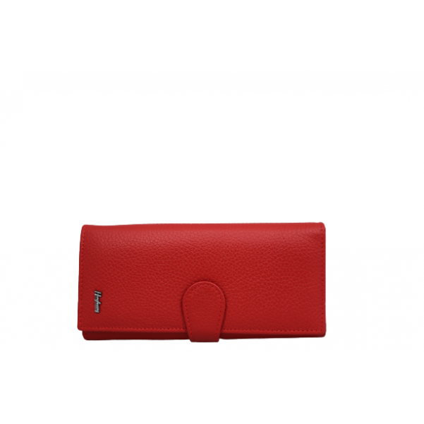 Дамски портфейл ос естествена кожа цвят цвят червен код:90032