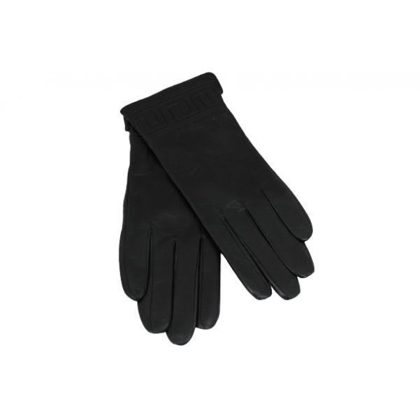 Дамска ръкавици от естествена кожа цвят черен код:90054