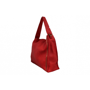 Дамска чанта  от Еко  кожа цвят червен код:100244