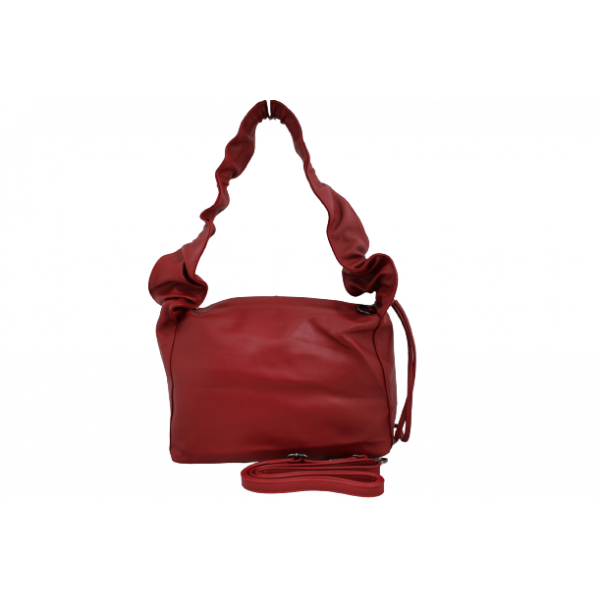 Дамска чанта от Еко  кожа цвят бордо код:100245