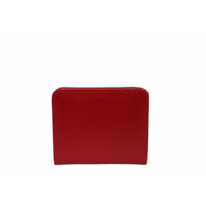 Дамски портфейл естествена кожа цвят червен код:90034