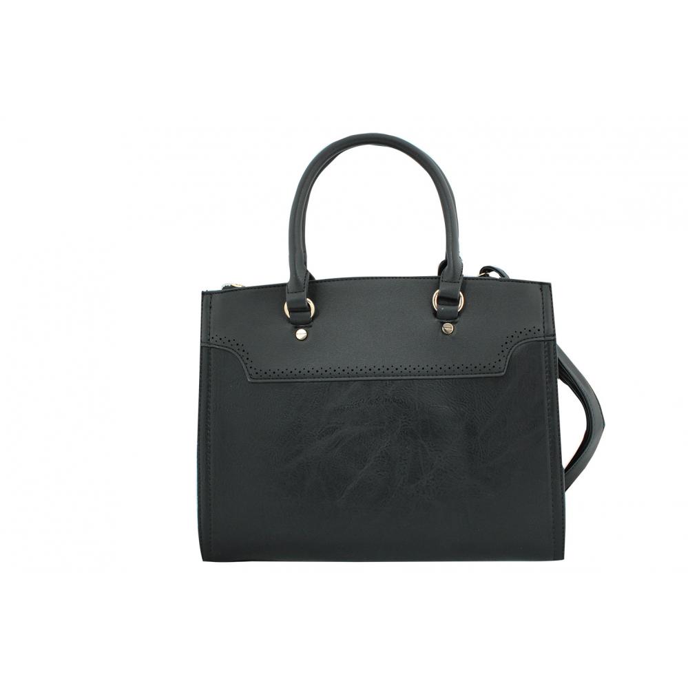 Дамска Чанта от Еко Кожа цвят черен