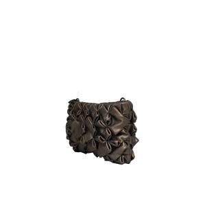 Дамска Чанта от Еко Кожа цвят перлен бронз