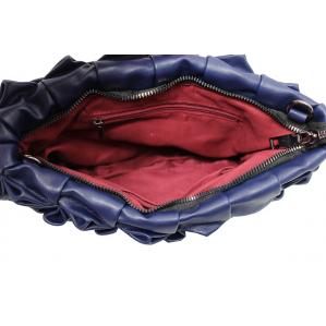 Дамска Чанта от Еко Кожа цвят тъмно син